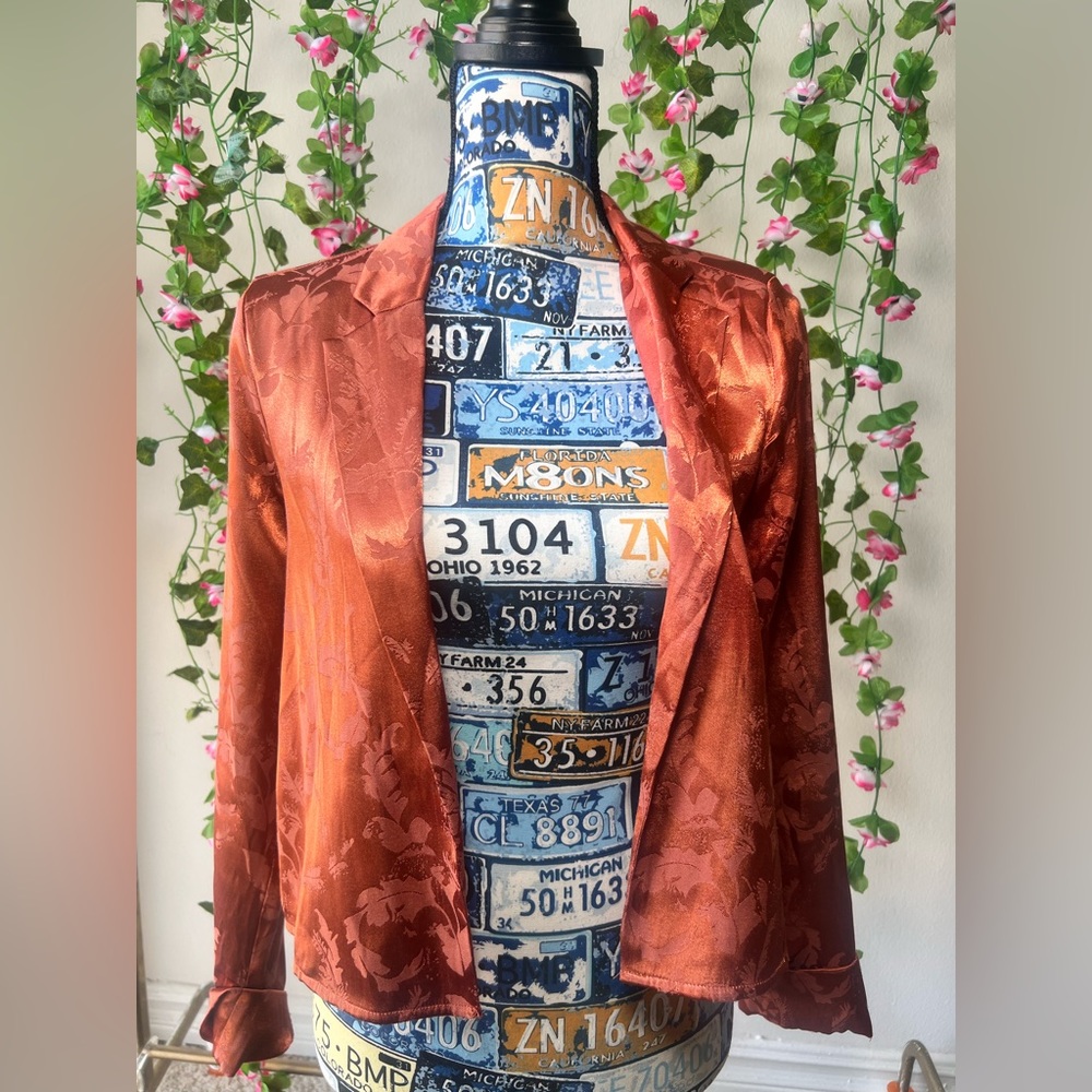 Saltwater Luxe Lightweight Metallic Accent Blazer